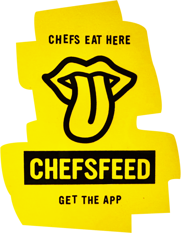 chefs eat here badge